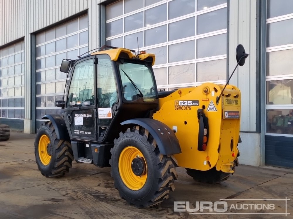 2018 JCB 535-95 - Телескопический погрузчик: фото 3 2018 JCB 535-95 - Телескопический погрузчик: фото 3