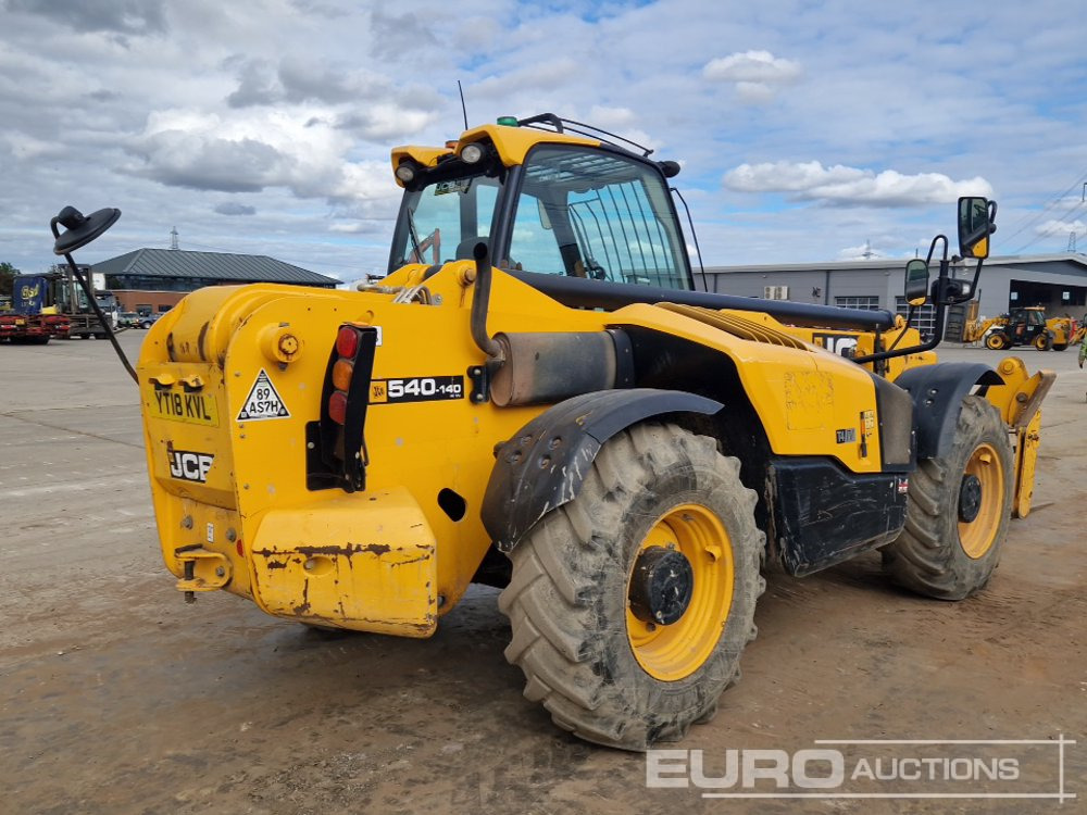 2018 JCB 540-140 Hi Viz - Телескопический погрузчик: фото 5 2018 JCB 540-140 Hi Viz - Телескопический погрузчик: фото 5