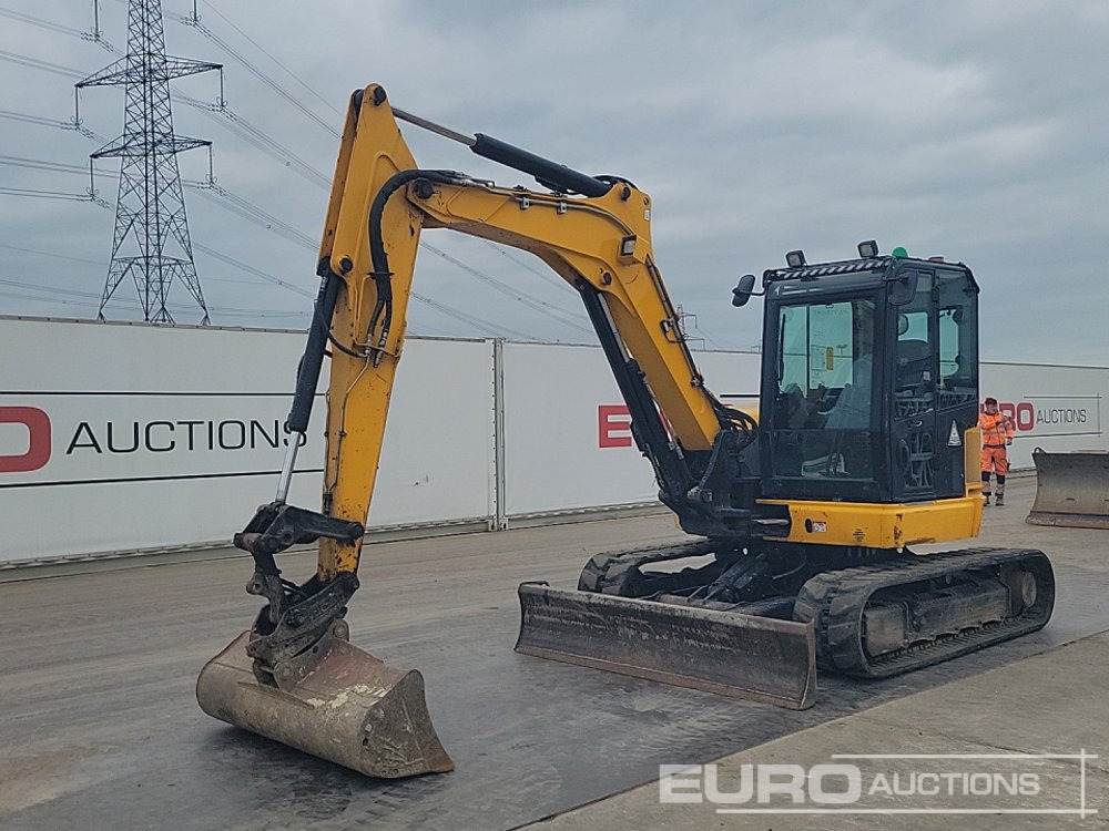 2018 JCB 85Z-1 - Мини-экскаватор: фото 1 2018 JCB 85Z-1 - Мини-экскаватор: фото 1