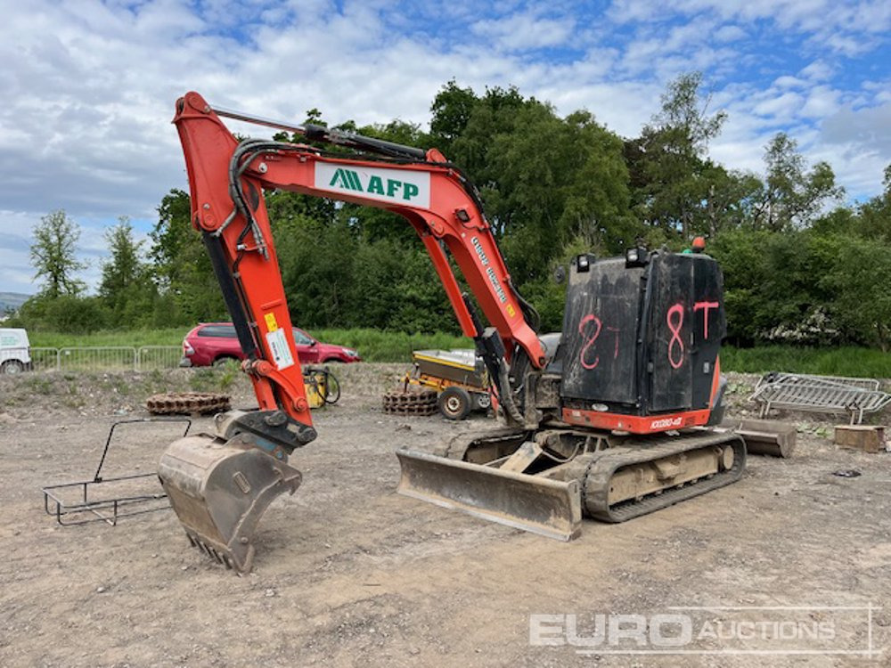 2018 Kubota KX080-4A - Мини-экскаватор: фото 1 2018 Kubota KX080-4A - Мини-экскаватор: фото 1