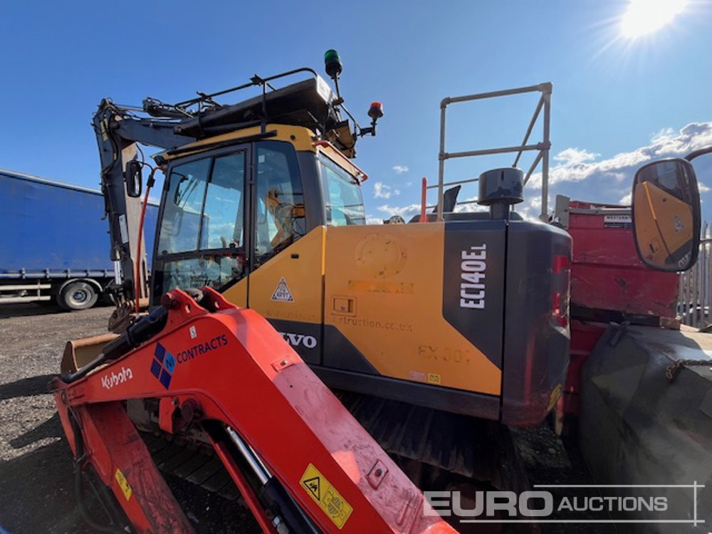 2018 Volvo EC140EL - Гусеничный экскаватор: фото 3 2018 Volvo EC140EL - Гусеничный экскаватор: фото 3