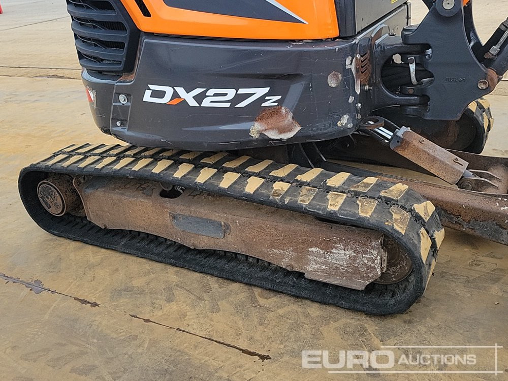 Мини-экскаватор 2019 Doosan DX27Z: фото 13