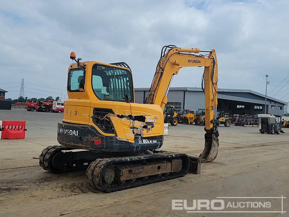 2019 Hyundai R80CR-9A - Мини-экскаватор: фото 5 2019 Hyundai R80CR-9A - Мини-экскаватор: фото 5