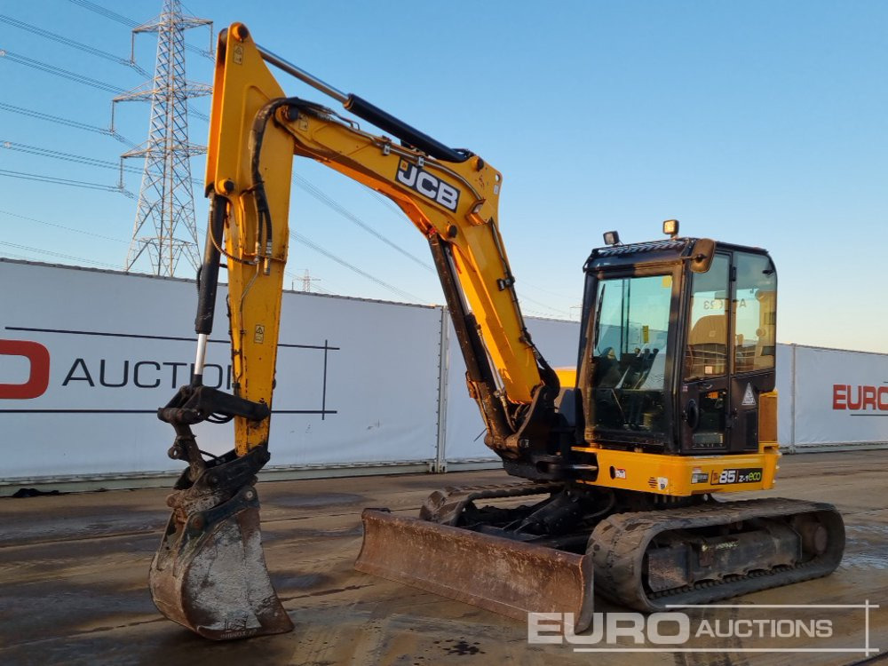 2019 JCB 85Z-1 ECO - Мини-экскаватор: фото 1 2019 JCB 85Z-1 ECO - Мини-экскаватор: фото 1
