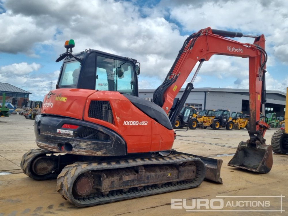 2019 Kubota KX080-4A2 - Мини-экскаватор: фото 5 2019 Kubota KX080-4A2 - Мини-экскаватор: фото 5