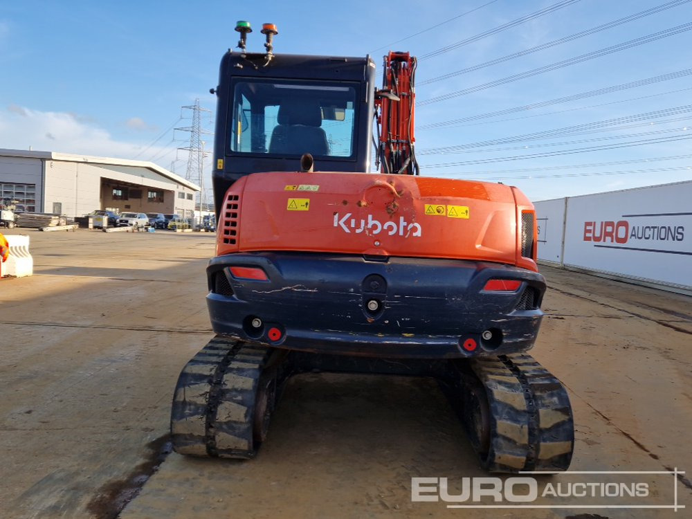 2019 Kubota KX080-4A2 - Мини-экскаватор: фото 4 2019 Kubota KX080-4A2 - Мини-экскаватор: фото 4