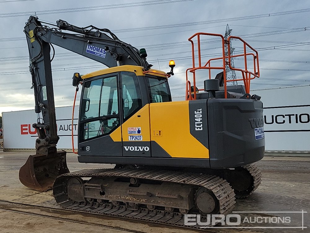2019 Volvo EC140EL - Гусеничный экскаватор: фото 3 2019 Volvo EC140EL - Гусеничный экскаватор: фото 3