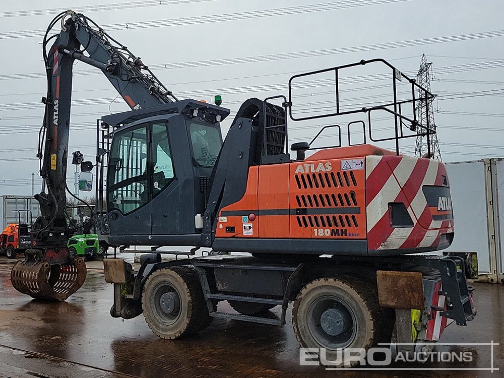 2020 Atlas 180MH - Колёсный экскаватор: фото 3 2020 Atlas 180MH - Колёсный экскаватор: фото 3