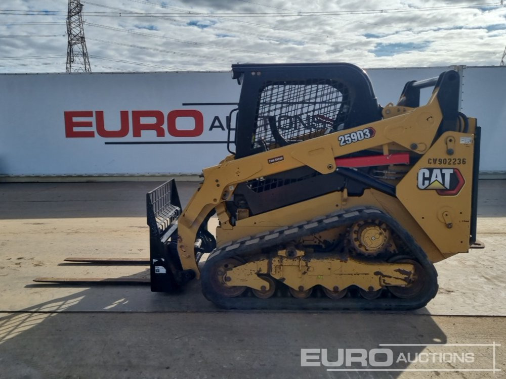 2020 CAT 259D3 - Мини-погрузчик с бортовым поворотом: фото 2 2020 CAT 259D3 - Мини-погрузчик с бортовым поворотом: фото 2