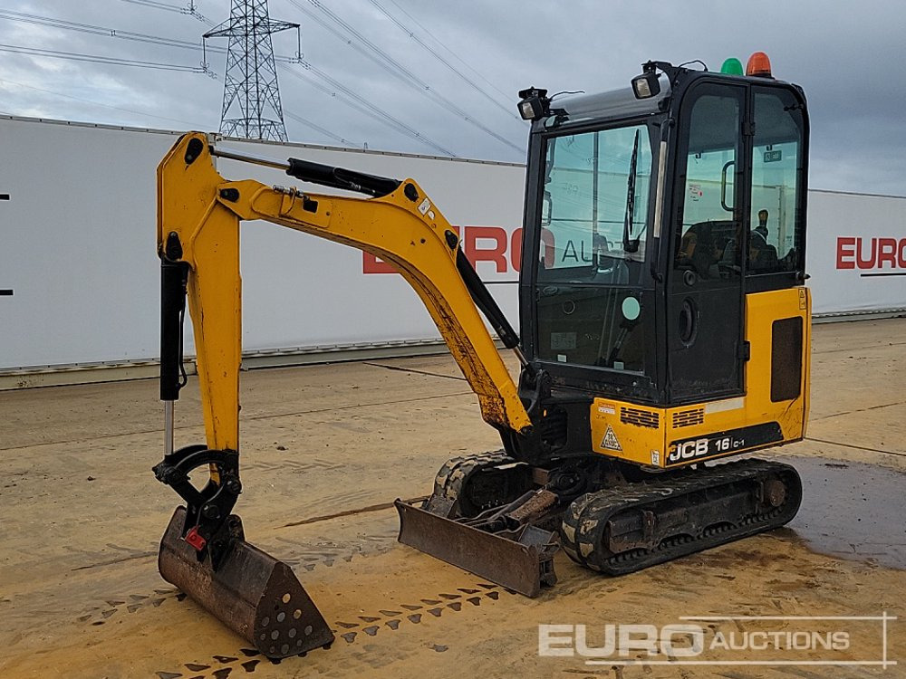 2020 JCB 16C-1 - Мини-экскаватор: фото 1 2020 JCB 16C-1 - Мини-экскаватор: фото 1