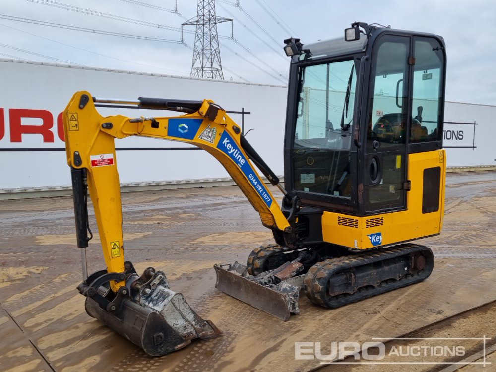 2020 JCB 16C-1 - Мини-экскаватор: фото 1 2020 JCB 16C-1 - Мини-экскаватор: фото 1