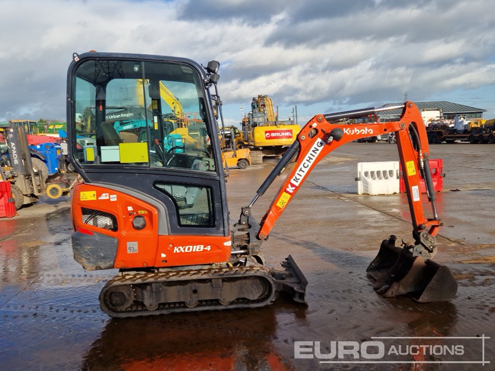 Мини-экскаватор 2020 Kubota KX018-4: фото 6 Мини-экскаватор 2020 Kubota KX018-4: фото 6