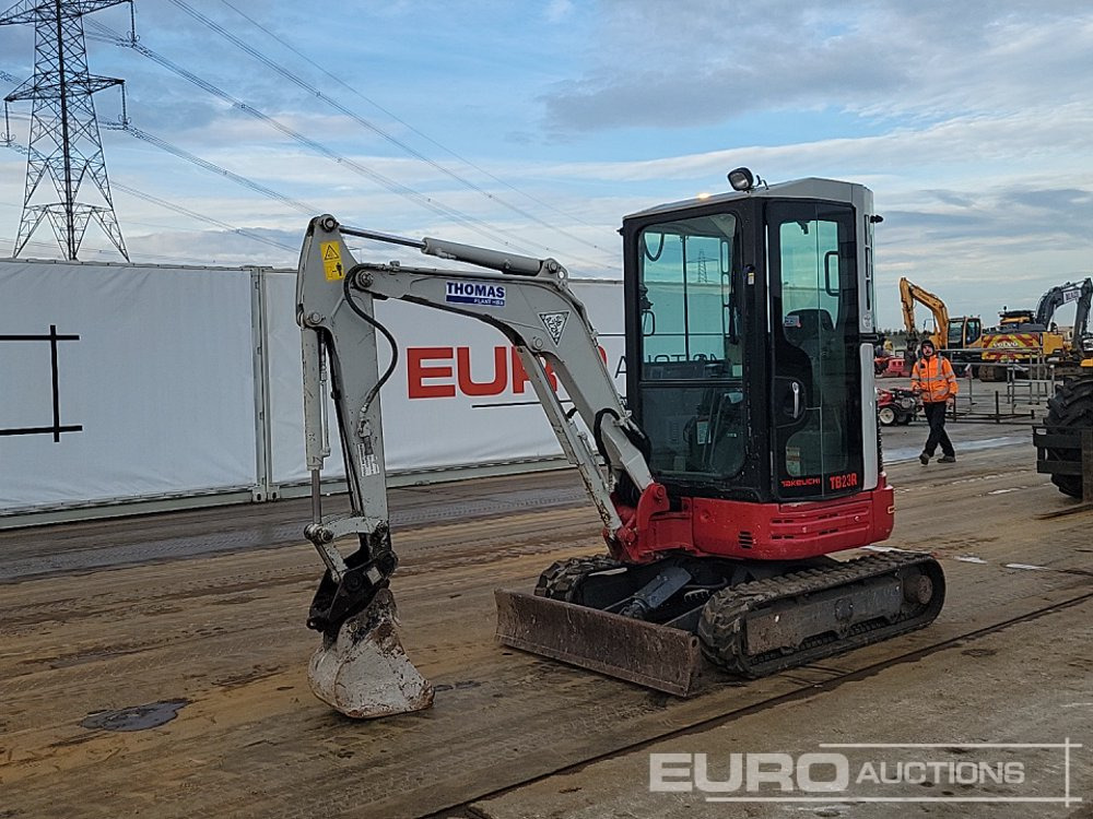 2020 Takeuchi TB23R - Мини-экскаватор: фото 1 2020 Takeuchi TB23R - Мини-экскаватор: фото 1
