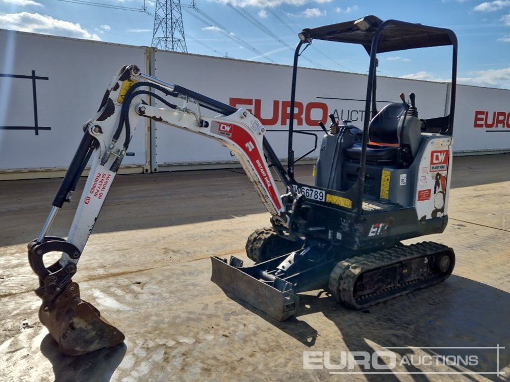 2021 Bobcat E17 - Мини-экскаватор: фото 1 2021 Bobcat E17 - Мини-экскаватор: фото 1