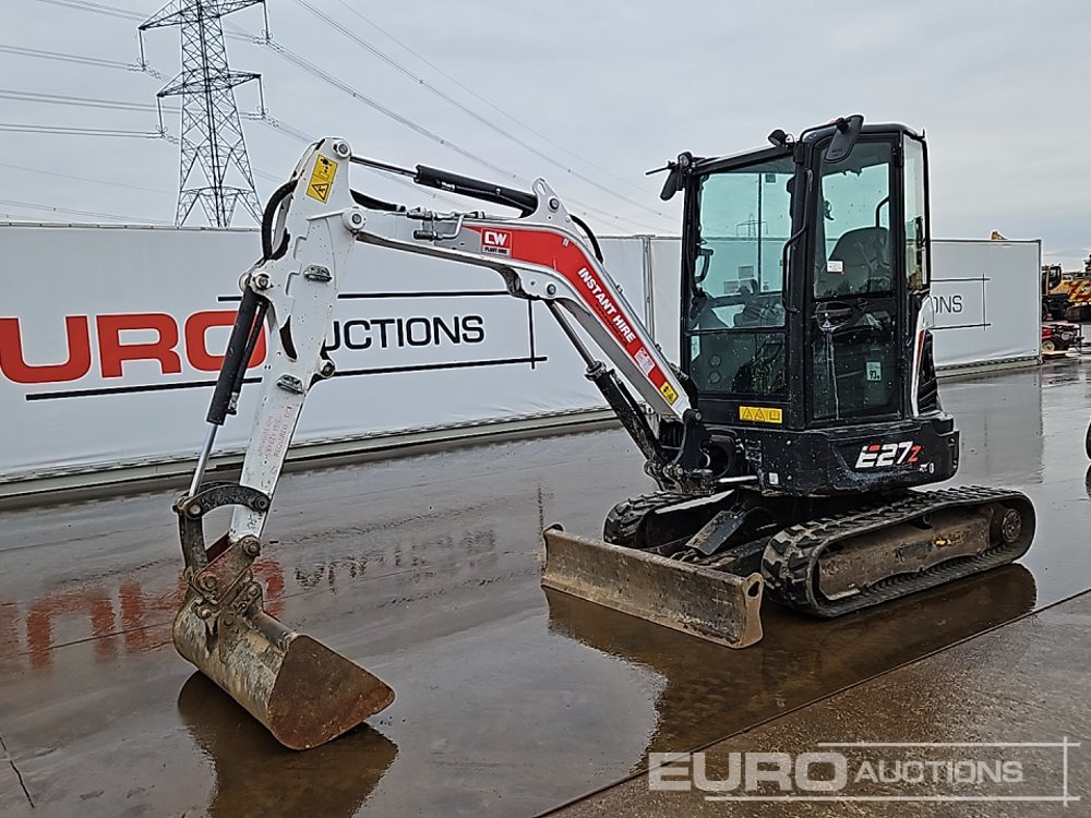 2021 Bobcat E27Z - Мини-экскаватор: фото 1 2021 Bobcat E27Z - Мини-экскаватор: фото 1