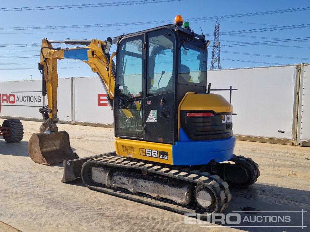 2021 JCB 56Z-2 - Мини-экскаватор: фото 3 2021 JCB 56Z-2 - Мини-экскаватор: фото 3