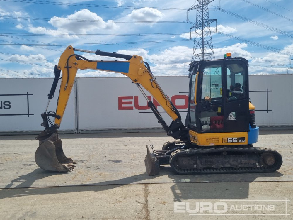 2021 JCB 56Z-2 - Мини-экскаватор: фото 2 2021 JCB 56Z-2 - Мини-экскаватор: фото 2