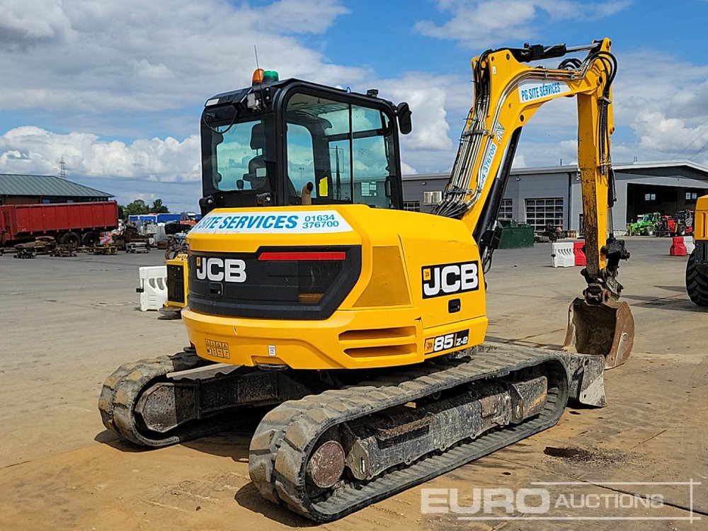 2021 JCB 85Z-2 - Мини-экскаватор: фото 5 2021 JCB 85Z-2 - Мини-экскаватор: фото 5