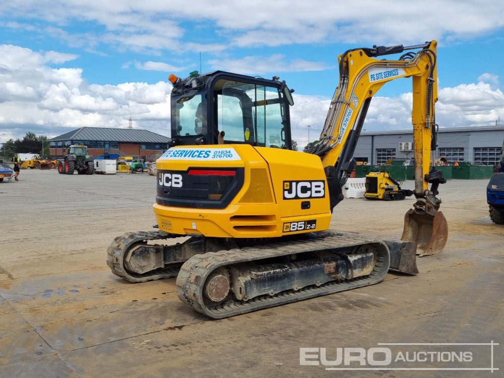 2021 JCB 85Z-2 - Мини-экскаватор: фото 5 2021 JCB 85Z-2 - Мини-экскаватор: фото 5