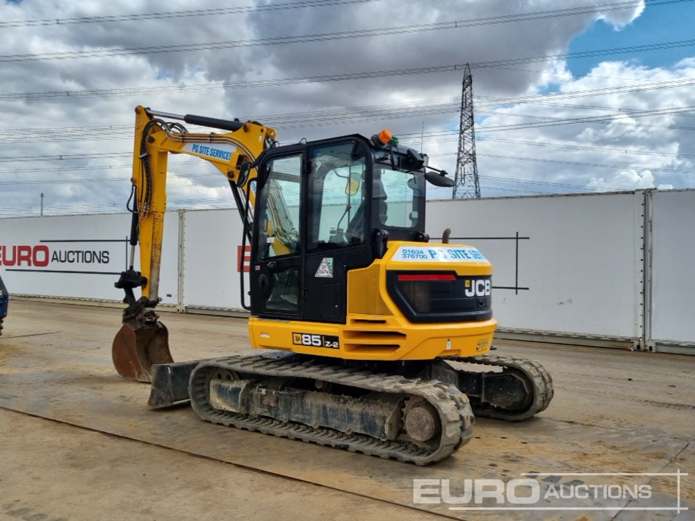 2021 JCB 85Z-2 - Мини-экскаватор: фото 3 2021 JCB 85Z-2 - Мини-экскаватор: фото 3