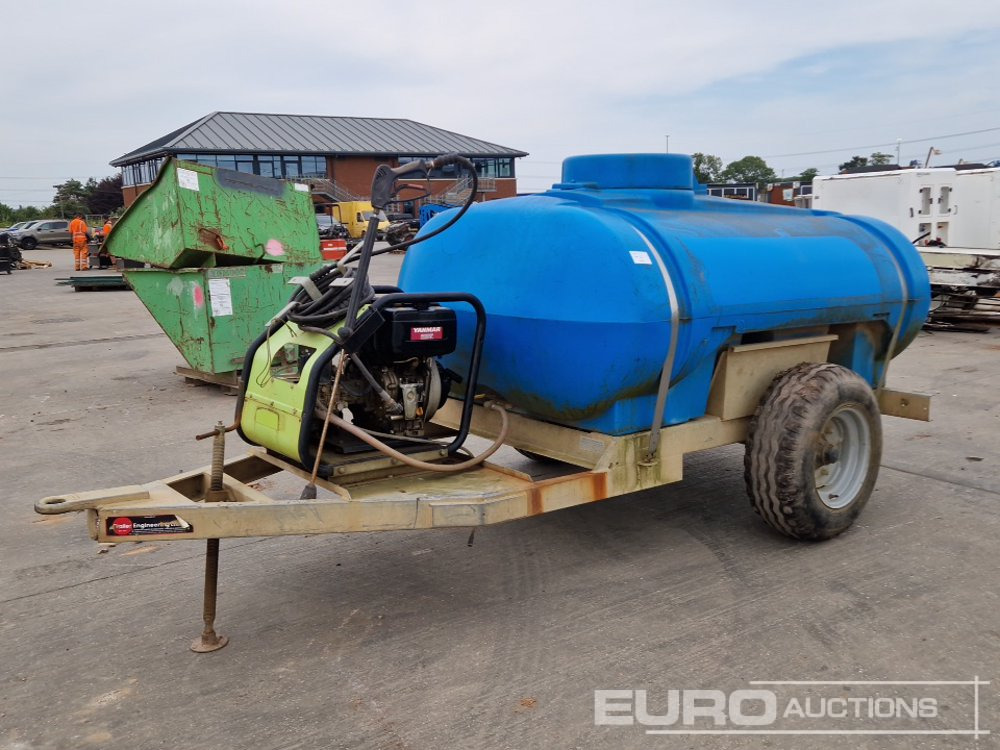 2021 Trailer Engineering Single Axle Plastic Water Bowser, Yanmar Pressure Washer - Мойка высокого давления: фото 1 2021 Trailer Engineering Single Axle Plastic Water Bowser, Yanmar Pressure Washer - Мойка высокого давления: фото 1