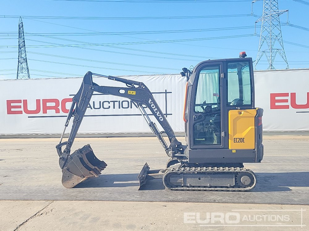 2021 Volvo EC20E - Мини-экскаватор: фото 3 2021 Volvo EC20E - Мини-экскаватор: фото 3