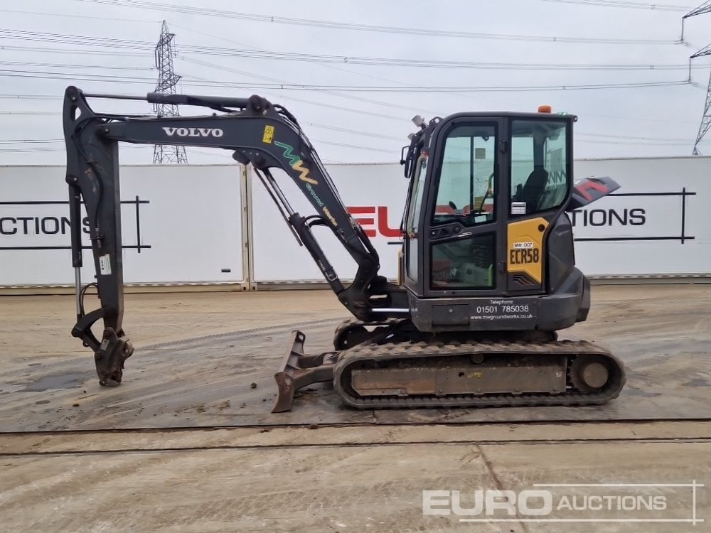 2021 Volvo ECR58F - Мини-экскаватор: фото 2 2021 Volvo ECR58F - Мини-экскаватор: фото 2