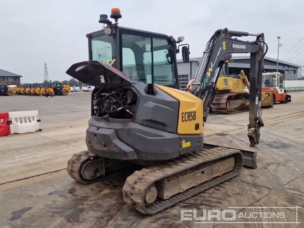 2021 Volvo ECR58F - Мини-экскаватор: фото 5 2021 Volvo ECR58F - Мини-экскаватор: фото 5