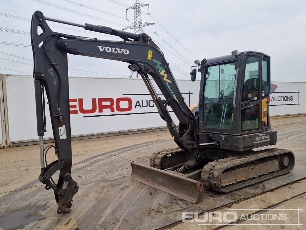 2021 Volvo ECR58F - Мини-экскаватор: фото 1 2021 Volvo ECR58F - Мини-экскаватор: фото 1
