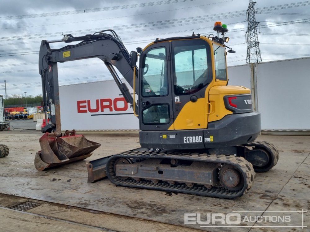 2021 Volvo ECR88D - Мини-экскаватор: фото 3 2021 Volvo ECR88D - Мини-экскаватор: фото 3