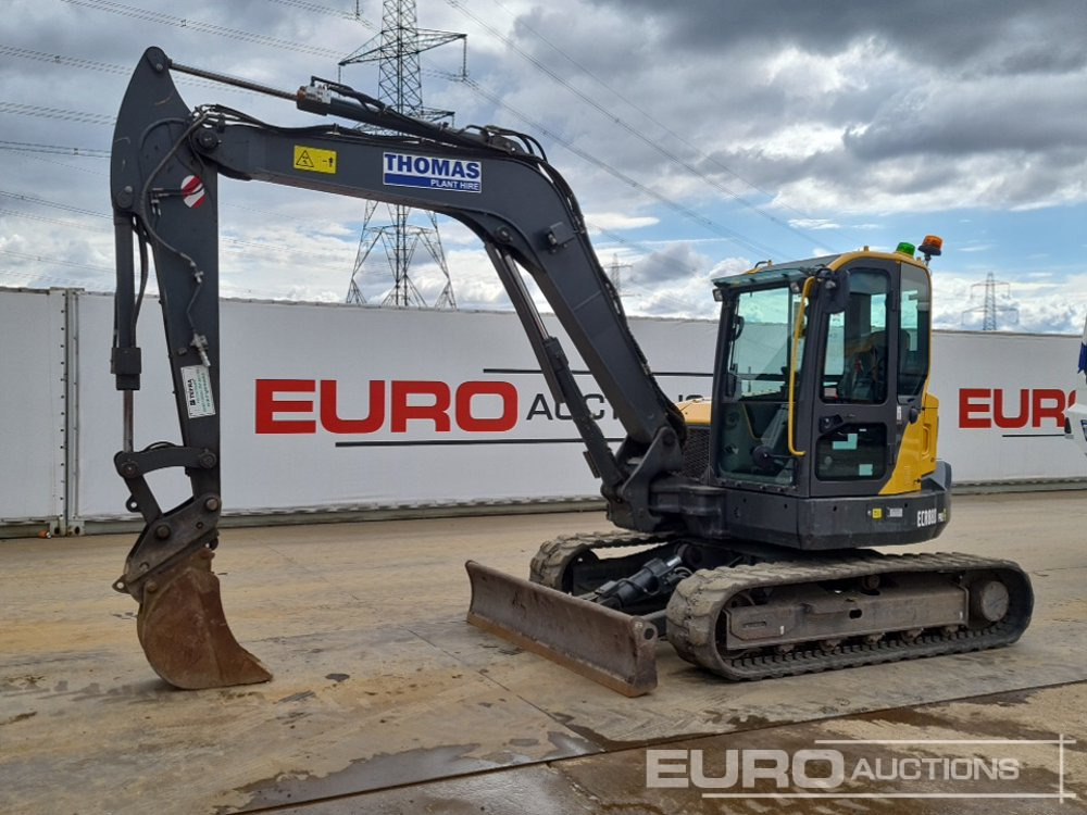 2021 Volvo ECR88D - Мини-экскаватор: фото 1 2021 Volvo ECR88D - Мини-экскаватор: фото 1
