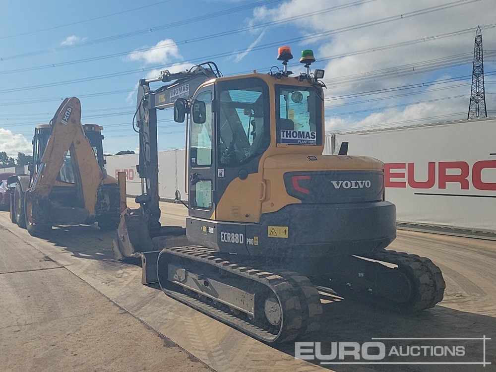 2021 Volvo ECR88D - Мини-экскаватор: фото 3 2021 Volvo ECR88D - Мини-экскаватор: фото 3