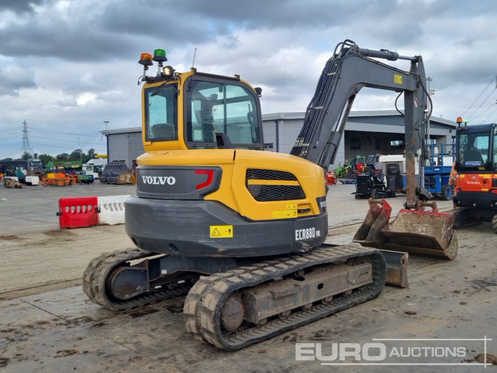 2021 Volvo ECR88D - Мини-экскаватор: фото 5 2021 Volvo ECR88D - Мини-экскаватор: фото 5