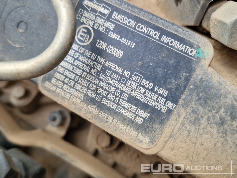Гусеничный экскаватор 2022 Doosan DX140LC-7: фото 44