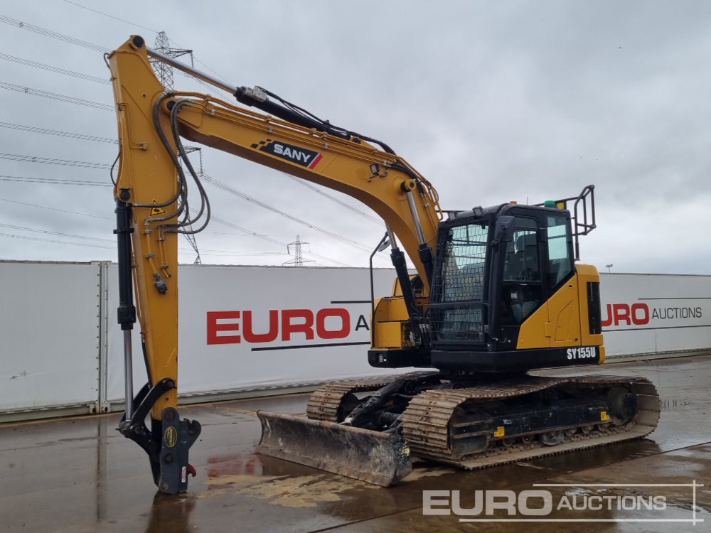 2022 Sany SY155U - Гусеничный экскаватор: фото 1 2022 Sany SY155U - Гусеничный экскаватор: фото 1