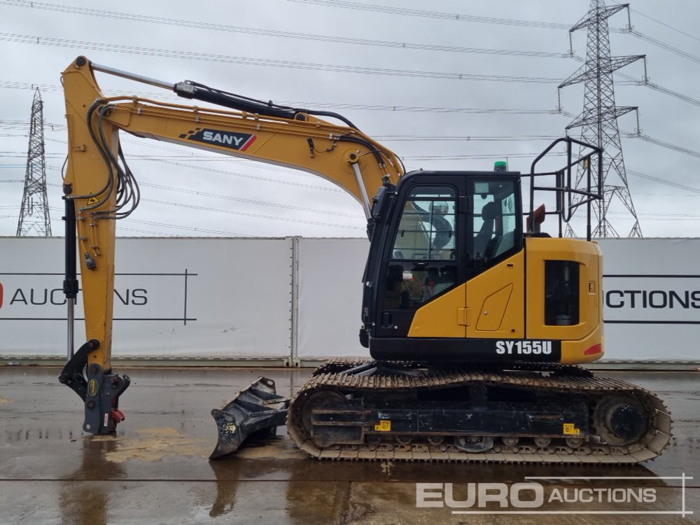 2022 Sany SY155U - Гусеничный экскаватор: фото 2 2022 Sany SY155U - Гусеничный экскаватор: фото 2