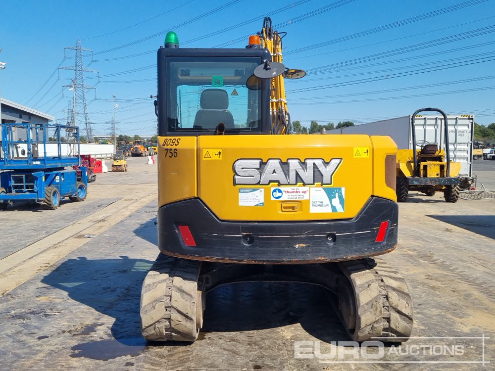 2022 Sany SY80U - Мини-экскаватор: фото 4 2022 Sany SY80U - Мини-экскаватор: фото 4