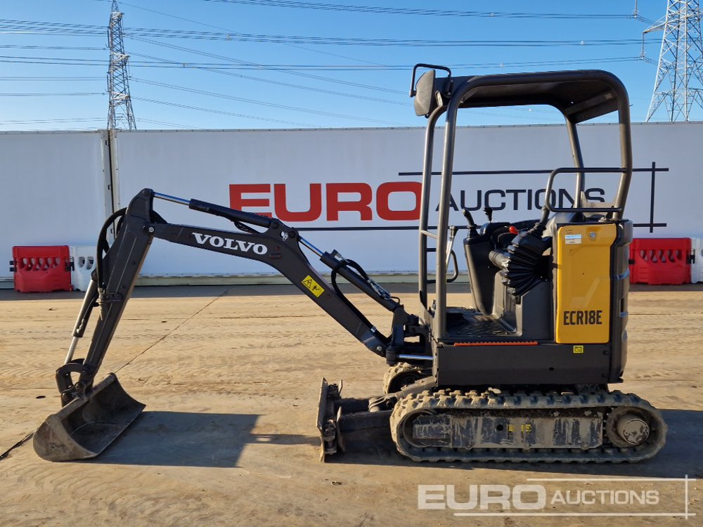 2022 Volvo ECR18E - Мини-экскаватор: фото 2 2022 Volvo ECR18E - Мини-экскаватор: фото 2