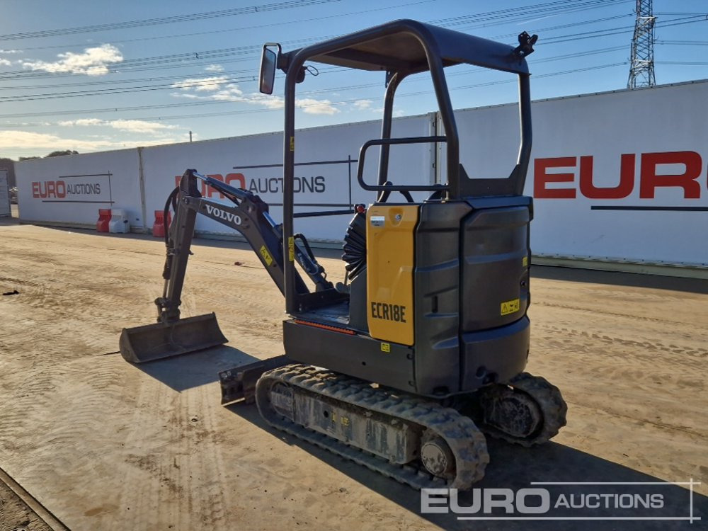 2022 Volvo ECR18E - Мини-экскаватор: фото 3 2022 Volvo ECR18E - Мини-экскаватор: фото 3