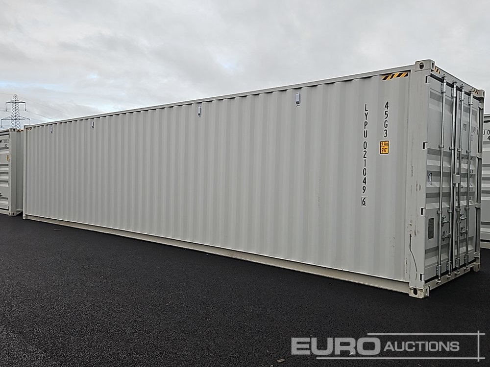 2025 40' x 8' Container, 4 Side Doors, 1 End Door (Cannot Be Reconsigned) - Морской контейнер: фото 4 2025 40' x 8' Container, 4 Side Doors, 1 End Door (Cannot Be Reconsigned) - Морской контейнер: фото 4