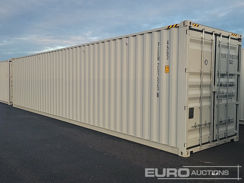 2025 CTN 40' x 8' High Cube Container, 4 Side Doors, 1 End Door (Cannot Be Reconsigned) - Морской контейнер: фото 4 2025 CTN 40' x 8' High Cube Container, 4 Side Doors, 1 End Door (Cannot Be Reconsigned) - Морской контейнер: фото 4