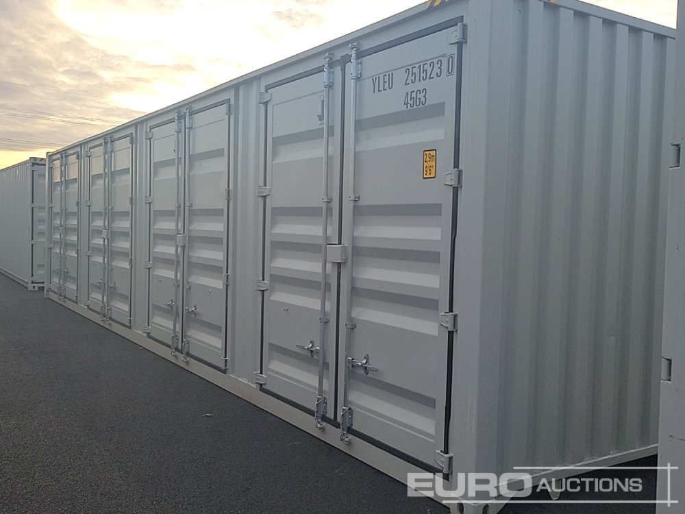 2025 CTN 40' x 8' High Cube Container, 4 Side Doors, 1 End Door (Cannot Be Reconsigned) - Морской контейнер: фото 1 2025 CTN 40' x 8' High Cube Container, 4 Side Doors, 1 End Door (Cannot Be Reconsigned) - Морской контейнер: фото 1