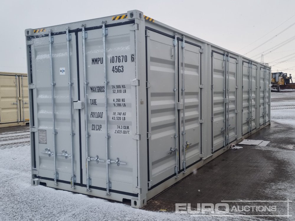 2025 CTN 40' x 8' High Cube Container, 4 Side Doors, 1 End Door (Cannot Be Reconsigned) - Морской контейнер: фото 1 2025 CTN 40' x 8' High Cube Container, 4 Side Doors, 1 End Door (Cannot Be Reconsigned) - Морской контейнер: фото 1