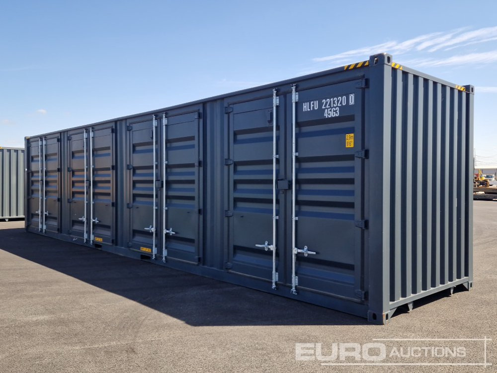 40ft HC Container, 4 Side Doors, 1 End Door (Cannot Be Reconsigned) - Морской контейнер: фото 3 40ft HC Container, 4 Side Doors, 1 End Door (Cannot Be Reconsigned) - Морской контейнер: фото 3