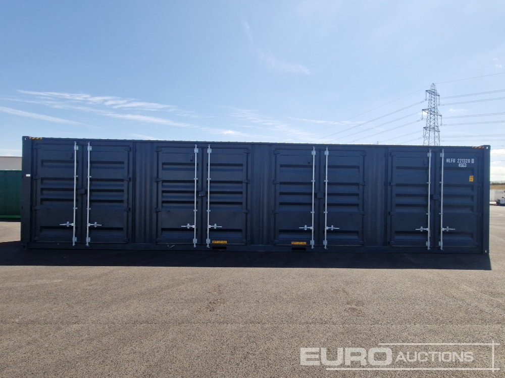 40ft HC Container, 4 Side Doors, 1 End Door (Cannot Be Reconsigned) - Морской контейнер: фото 2 40ft HC Container, 4 Side Doors, 1 End Door (Cannot Be Reconsigned) - Морской контейнер: фото 2