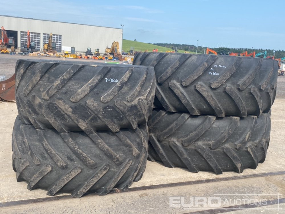 710/70R42 Michelin Tyres (2 of) & 600/70RR28 Michelin Tyres (2 of) - Шина: фото 1 710/70R42 Michelin Tyres (2 of) & 600/70RR28 Michelin Tyres (2 of) - Шина: фото 1