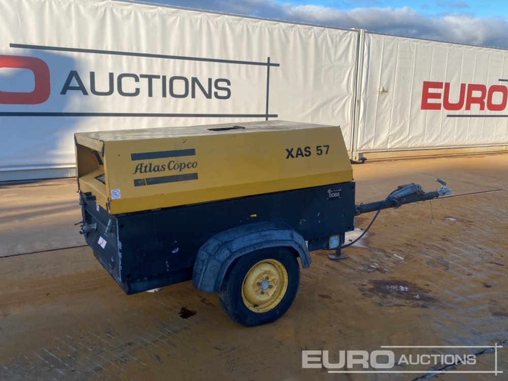 Atlas Copco XAS57 - Воздушный компрессор: фото 1 Atlas Copco XAS57 - Воздушный компрессор: фото 1