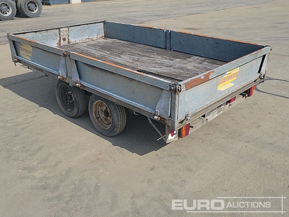 Bateson Trailers 2 Ton Twin Axle Dropside Plant Trailer - Прицеп для спецтехники: фото 3 Bateson Trailers 2 Ton Twin Axle Dropside Plant Trailer - Прицеп для спецтехники: фото 3