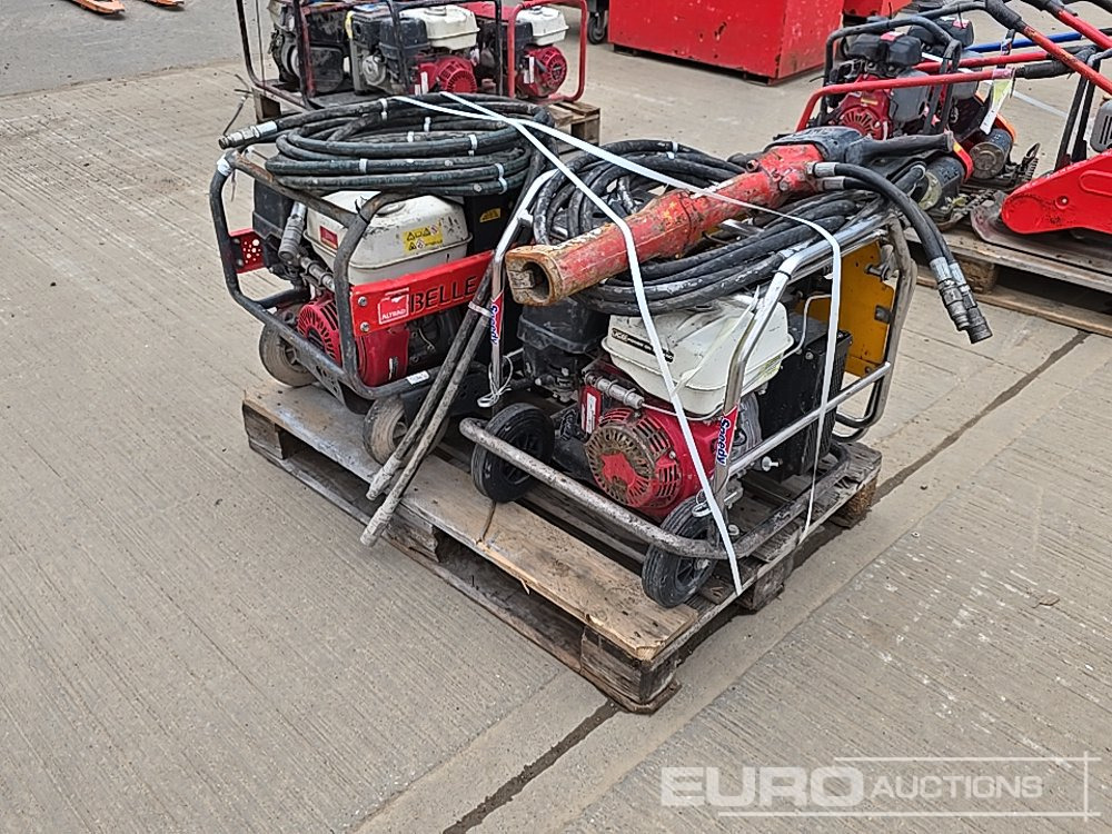 Belle Hydraulic Power Pack, Honda Engine (2 of), JCB Hydraulic Hand Held Breaker - Асфальтоукладочная техника: фото 5 Belle Hydraulic Power Pack, Honda Engine (2 of), JCB Hydraulic Hand Held Breaker - Асфальтоукладочная техника: фото 5