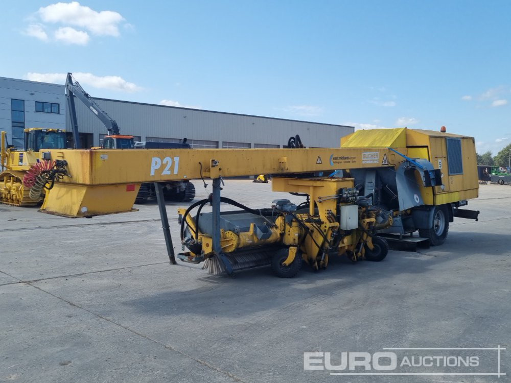 Bucher Schorling P21 Single Axle Runway Sweeper, Snow Clearing Brush, Snow Blower, Dryer - Роторный снегоочиститель: фото 1 Bucher Schorling P21 Single Axle Runway Sweeper, Snow Clearing Brush, Snow Blower, Dryer - Роторный снегоочиститель: фото 1